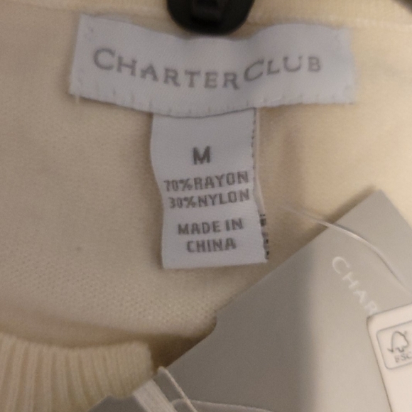 𝅺charter Club Long Sleeve Cardigan Sweater - Picture 5 of 10